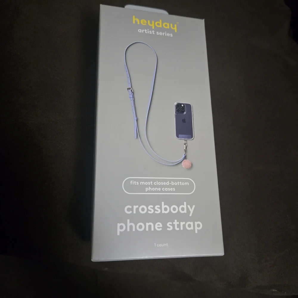 Heyday Artist Series Crossbody Phone Strap - Light Purple